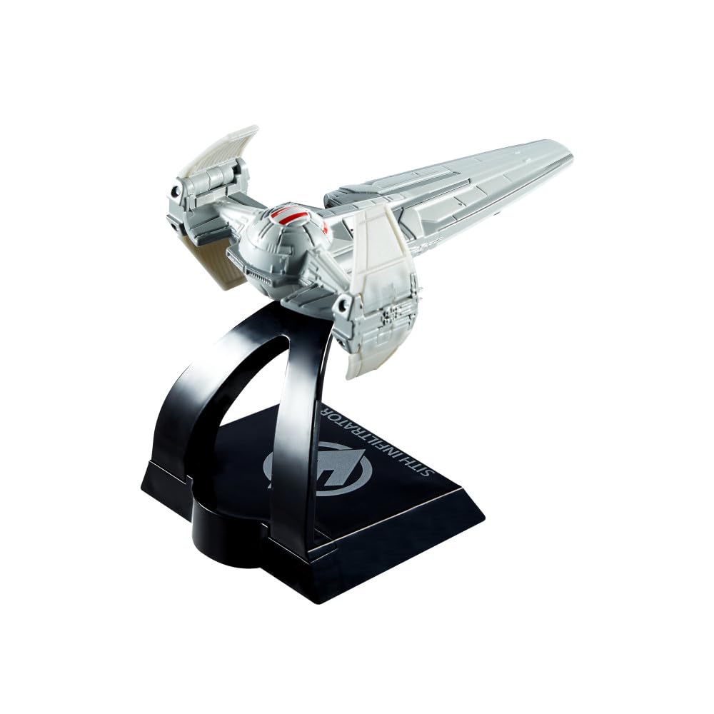 Foto 5 pulgar | Star Wars Starships Hot Wheels Sith Infiltrator Fundido - Venta Internacional.