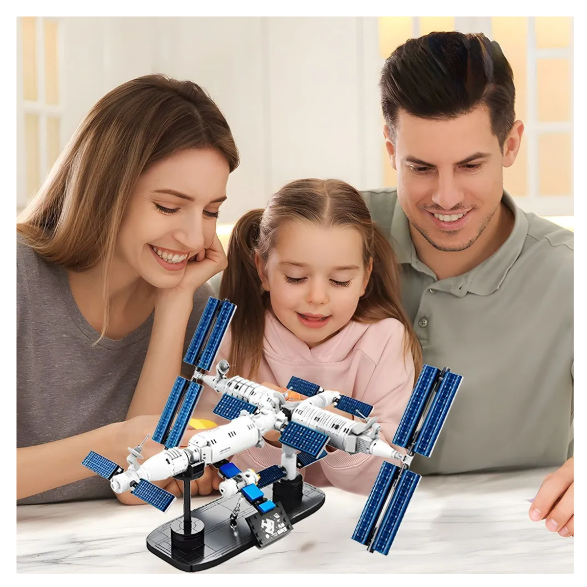 Foto 5 pulgar | Set Bloques De Construcción 541pcs Belug  Blanco Azul