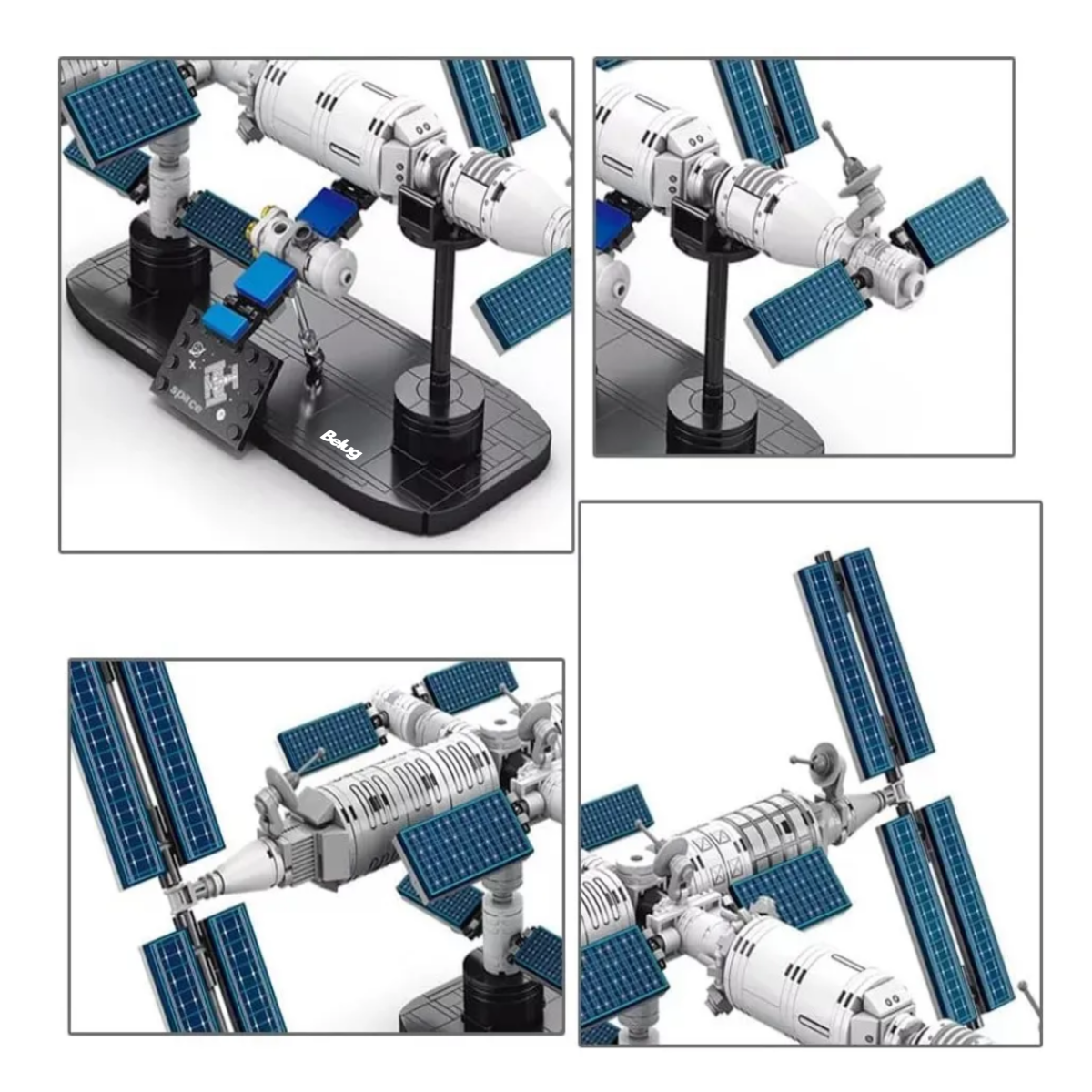 Foto 6 pulgar | Set Bloques De Construcción 541pcs Belug  Blanco Azul