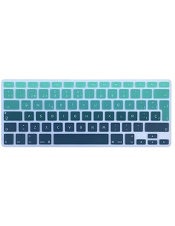 Foto 1 | Cubre Teclado para Macbook Air Boba 13 A 15 Pulgadas Azul