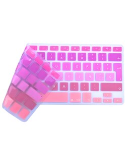 Foto 2 | Cubre Teclado para Macbook Air Boba 13 A 15 Pulgadas Rosa