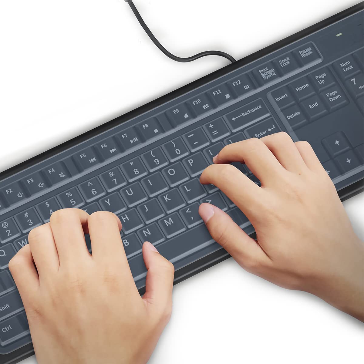 Foto 5 pulgar | Funda Protectora De Teclado Para Teclado De Escritorio (paquete De 2) - Venta Internacional.