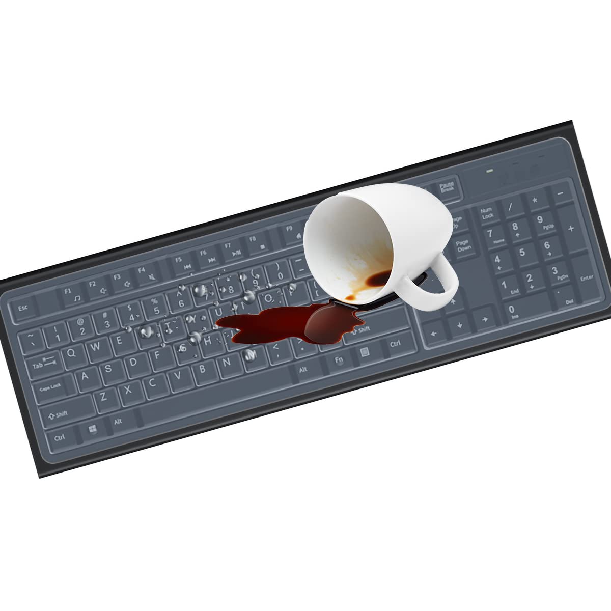 Foto 8 pulgar | Funda Protectora De Teclado Para Teclado De Escritorio (paquete De 2) - Venta Internacional.