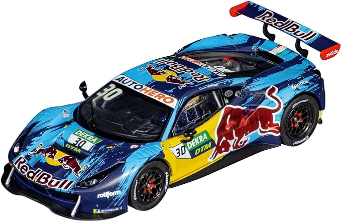 Carro Carrera 27708 Ferrari 488 Gt3 Red Bull Af Corse No.30 Escala 1:32