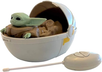 Foto 2 | Mandalorian - Juguete De Baby Yoda, The Child En Cochecito, Coche En Forma De Cuna Con Control Remoto