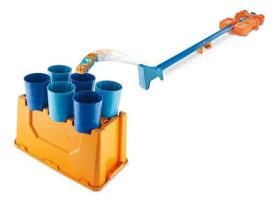 Foto 2 | Track Builder Contenedor De Barriles Pista Hot Wheels
