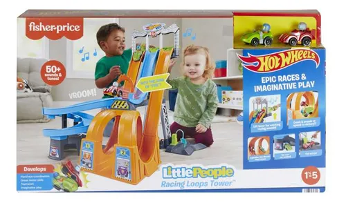 Foto 1 | Hot Wheels Pista Little People