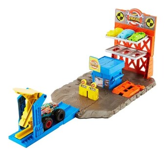 Foto 2 | Pista Monster Truck Estación De Explosiones Hot Wheels
