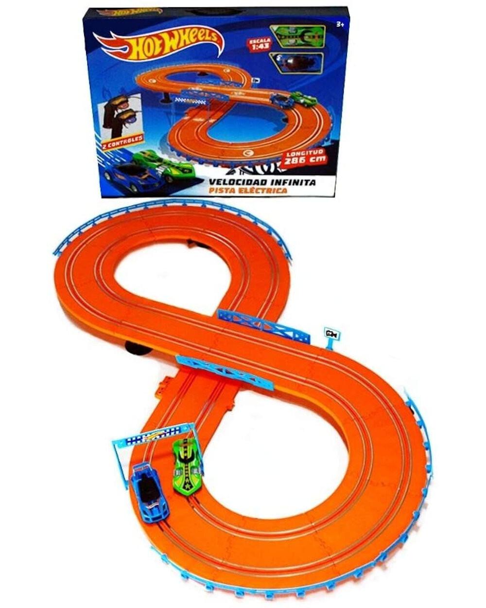 Foto 3 pulgar | Pista Eléctrica Hot Wheels 1:43 2 Carros 286 cm