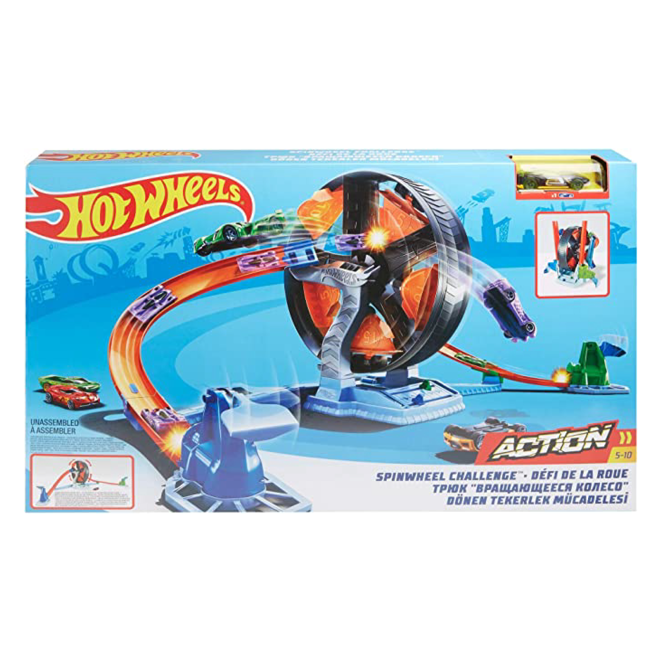 Pista Hot Wheels Giros Extremos