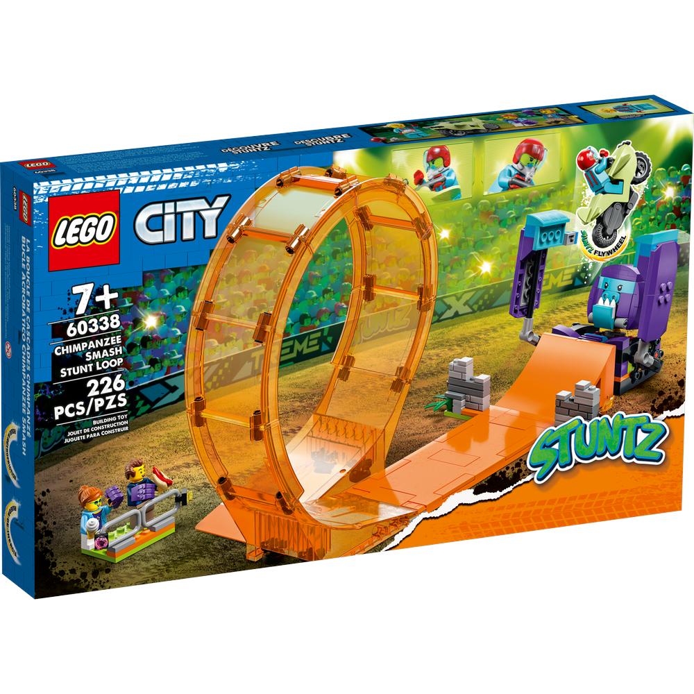 Lego City Bucle Acrobatico Chimpance Devastador 60338 $1,990