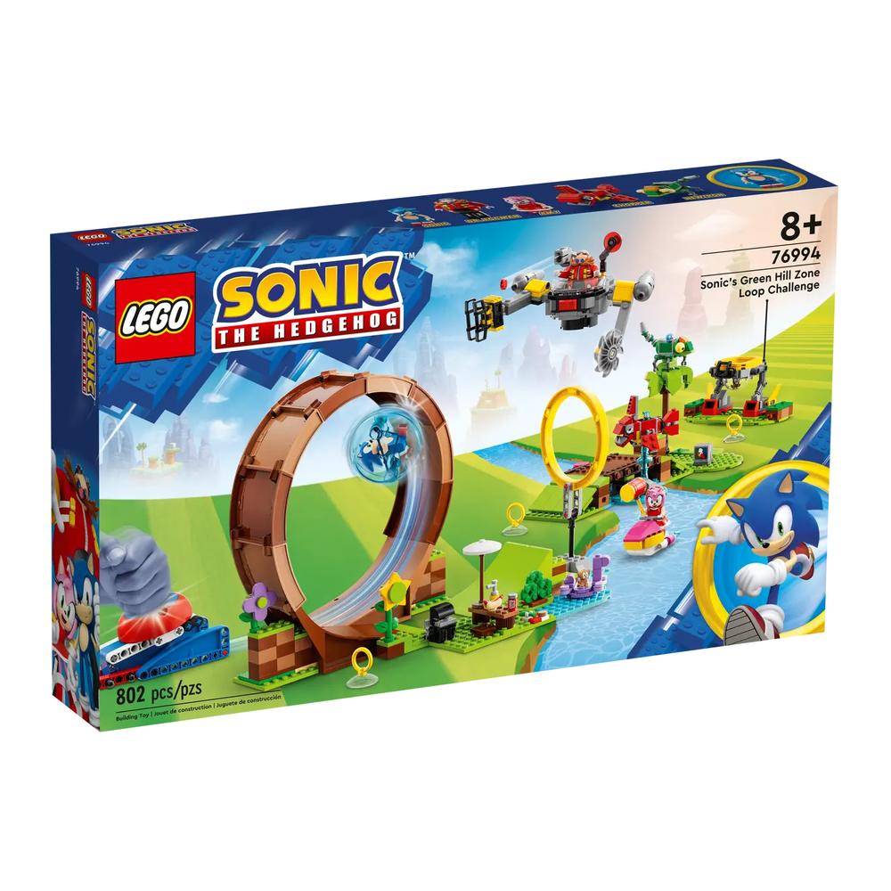 Lego Sonic Desafio Del Looping De Green Hill Zone 76994