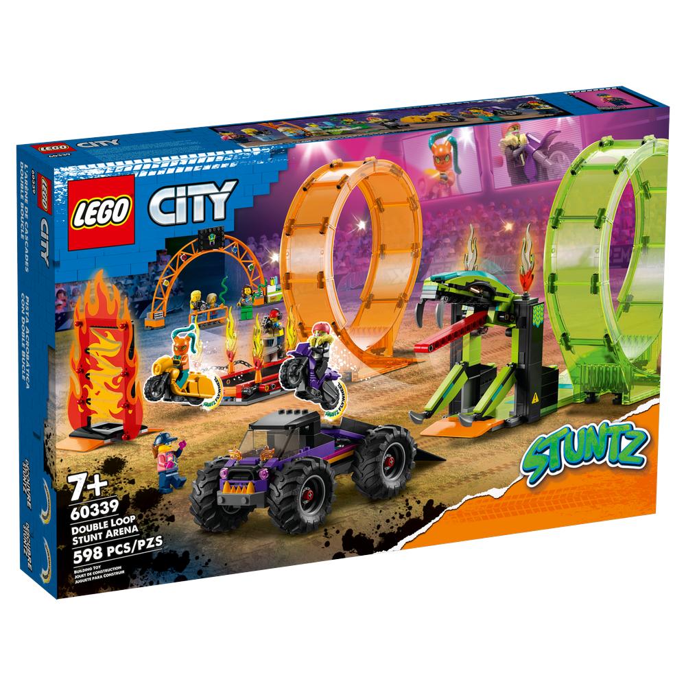Lego City Pista Acrobatica Con Doble Bucle 60339 $4,200