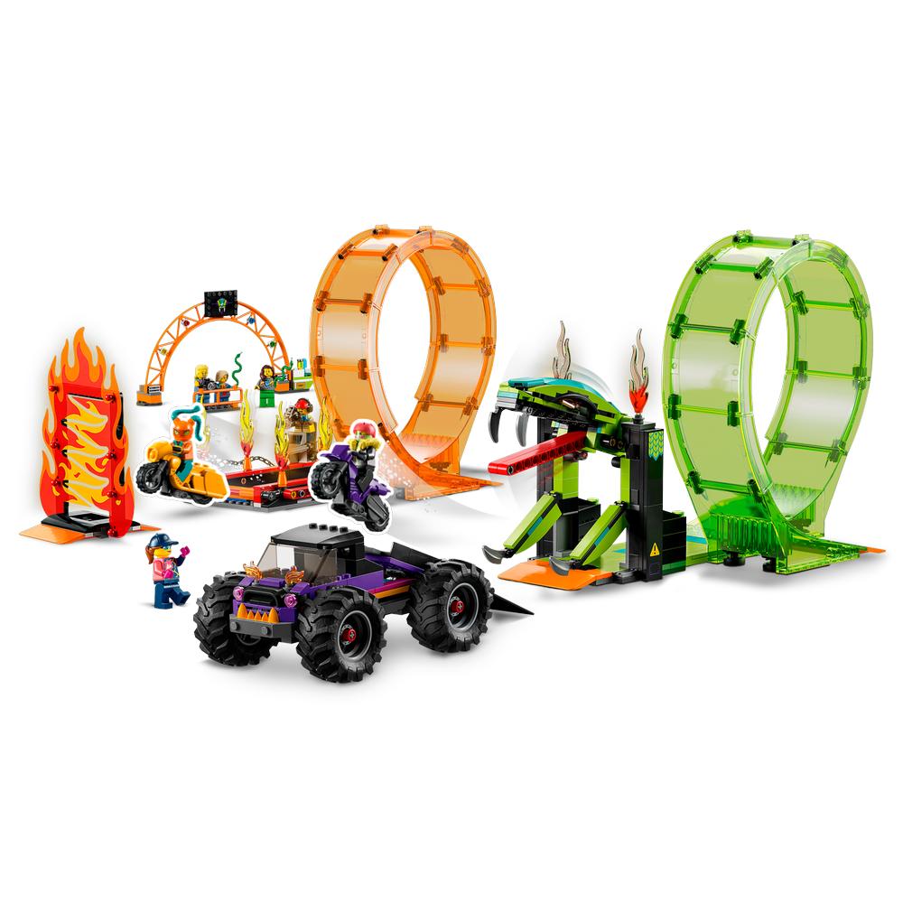 Foto 4 pulgar | Lego City Pista Acrobatica Con Doble Bucle 60339