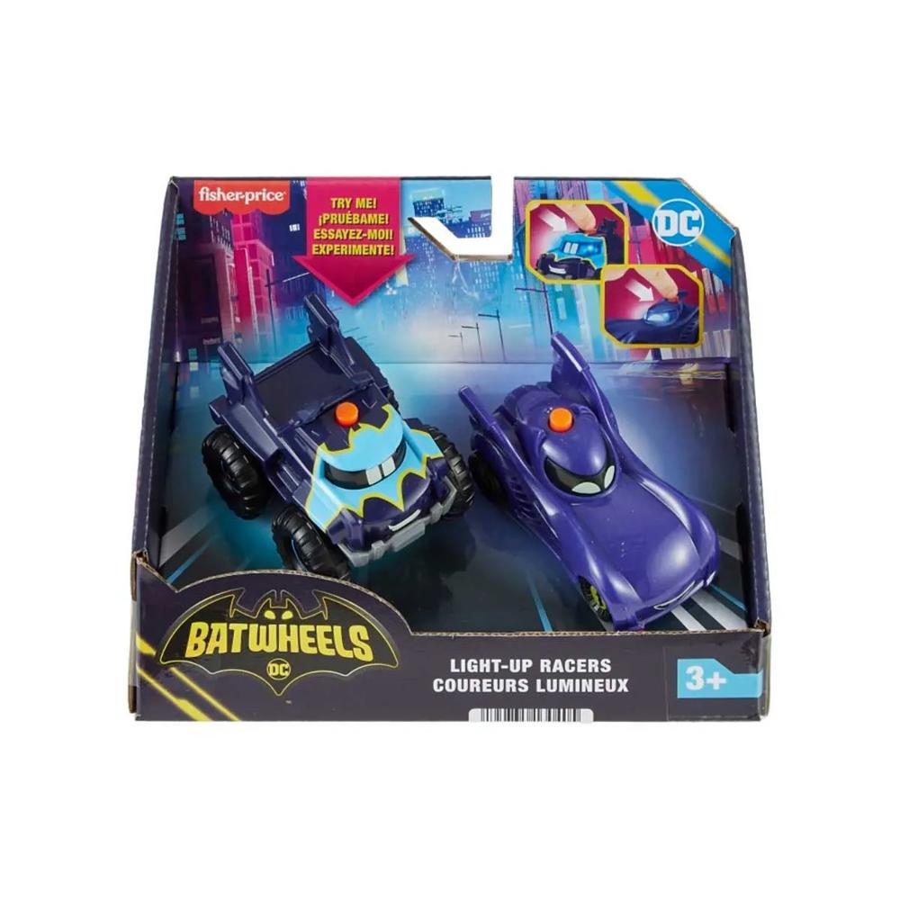 Foto 3 pulgar | Fisher Price Batwheels: Paquete De 2 Vehiculos Con Luces