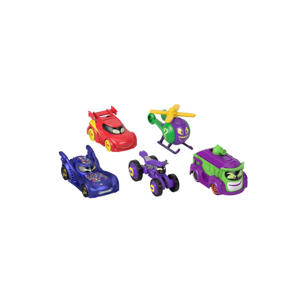 Foto 4 pulgar | Fisher Price Batwheels: Paquete De 5 Vehiculos Confetti