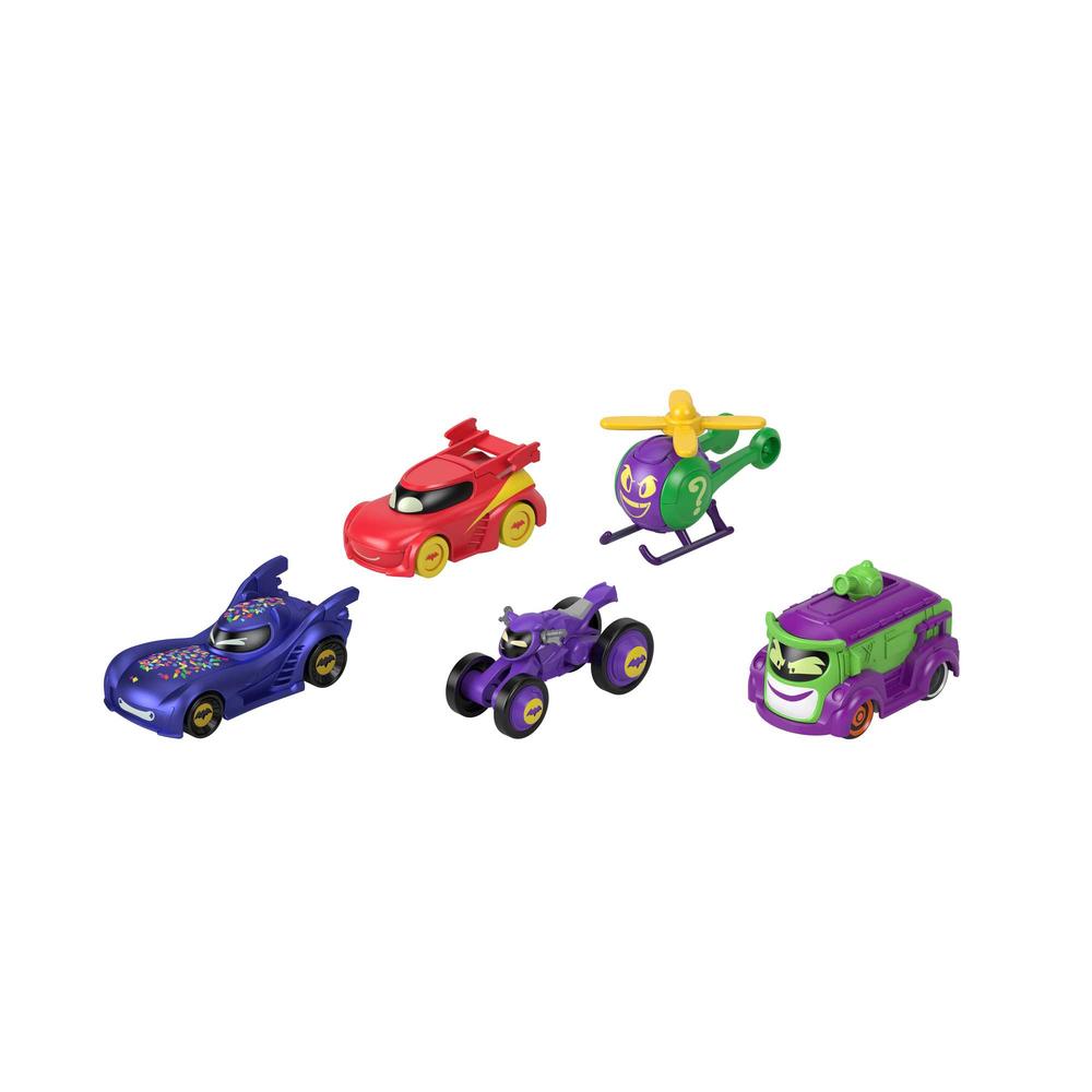 Foto 5 pulgar | Fisher Price Batwheels: Paquete De 5 Vehiculos Confetti