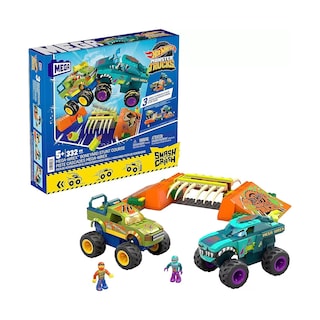 Foto 2 | Mega Bloks Hot Wheels Monster Trucks Mega-wrex Pista De Acrobacias En El Cementerio