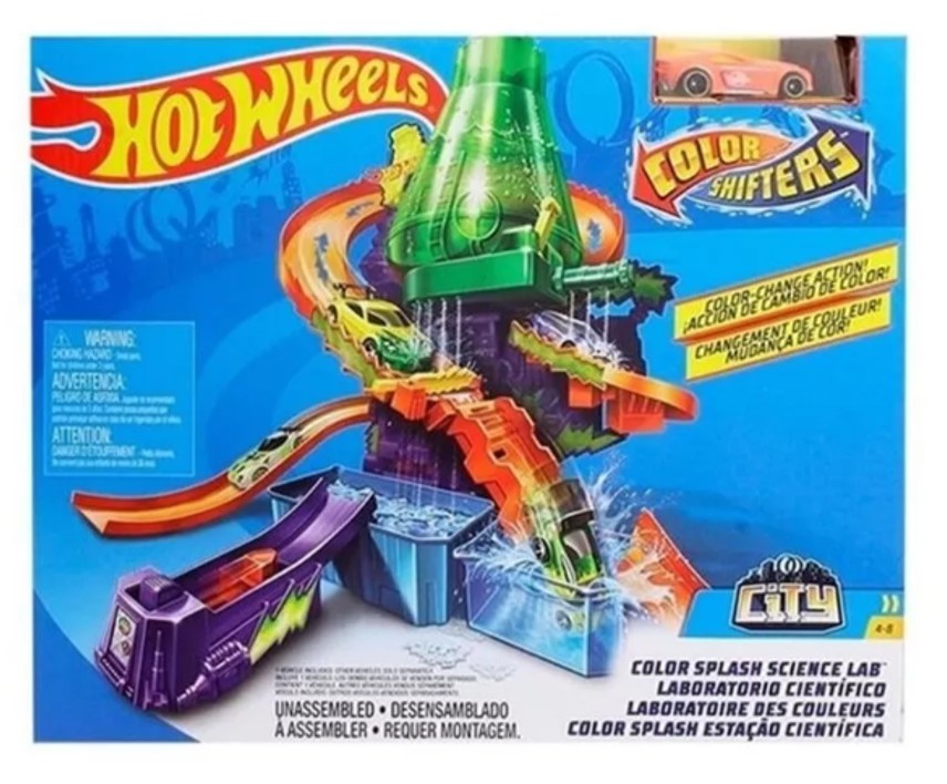 Foto 6 pulgar | Hot Wheels Laboratorio Cientifico Color Shifters Mattel