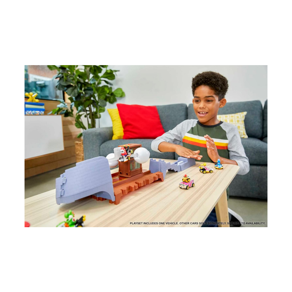 Foto 7 pulgar | Set De Pista Boo Mario Kart Hot Wheels Gnm23 Mattel