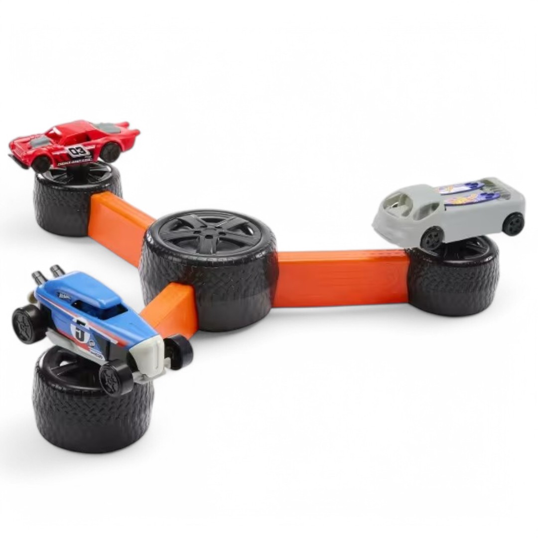 Foto 3 pulgar | Hot Wheels Juego Build N Slam Hlx91 Mattel