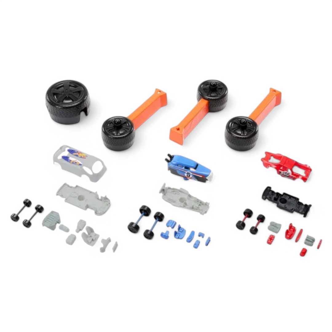 Foto 6 pulgar | Hot Wheels Juego Build N Slam Hlx91 Mattel