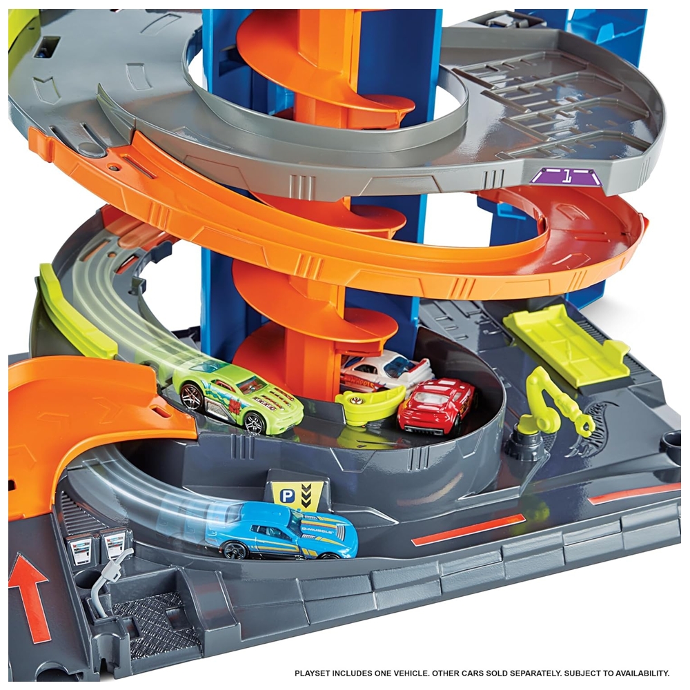 Foto 6 | Pista De Vehículos Hot Wheels City Mega Garage Gnl70 Mattel