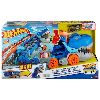 Foto 1 | Hot Wheels T Rex Camion Transportador Hng50 Mattel