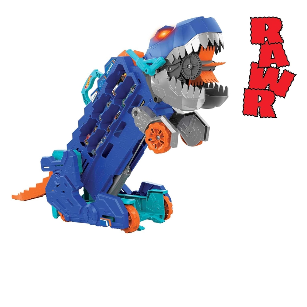Foto 8 pulgar | Hot Wheels T Rex Camion Transportador Hng50 Mattel