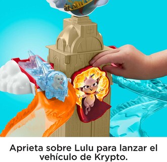Foto 5 | Pista De Carrera Dc League Of Super Pets Planeta Rescate Hgl15 Mattel