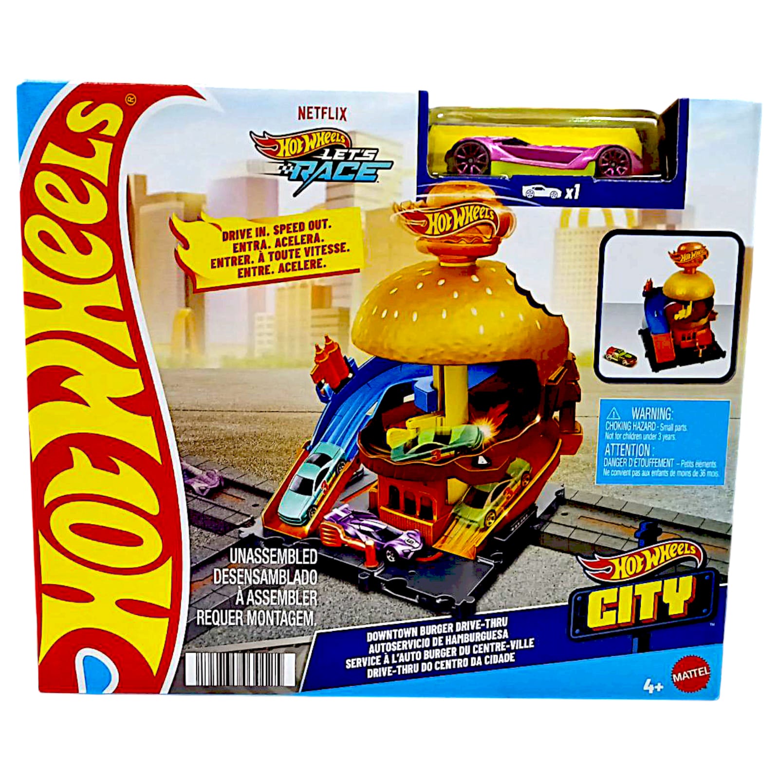 Hot Wheels Pista Tienda Hamburg City