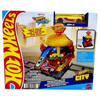 Foto 1 | Hot Wheels Pista Tienda Hamburg City