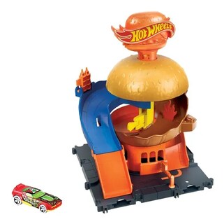 Foto 2 | Hot Wheels Pista Tienda Hamburg City