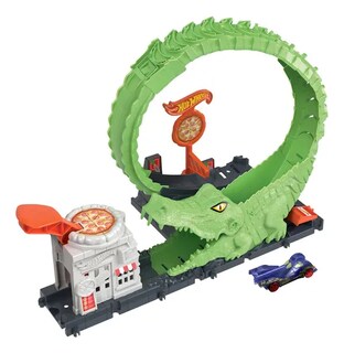 Foto 2 | Hot Wheels City Pista De Juguete Némesis Cocodrilo