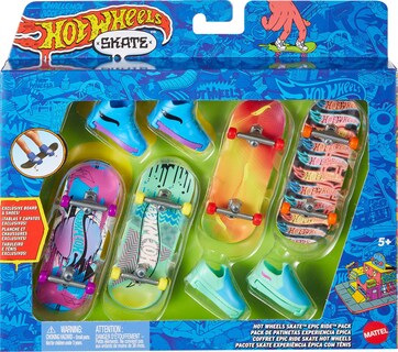 Foto 1 | Diapasón Skate Hot Wheels Skate Tony Hawk Con Zapatillas De Skate - Venta Internacional.