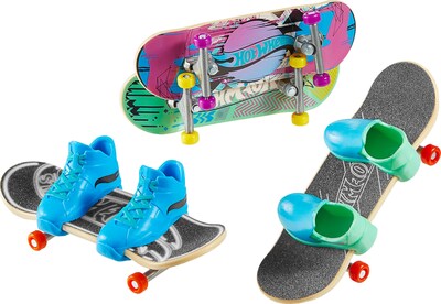 Foto 2 | Diapasón Skate Hot Wheels Skate Tony Hawk Con Zapatillas De Skate - Venta Internacional.