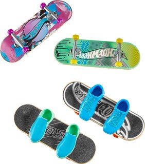 Foto 3 | Diapasón Skate Hot Wheels Skate Tony Hawk Con Zapatillas De Skate - Venta Internacional.