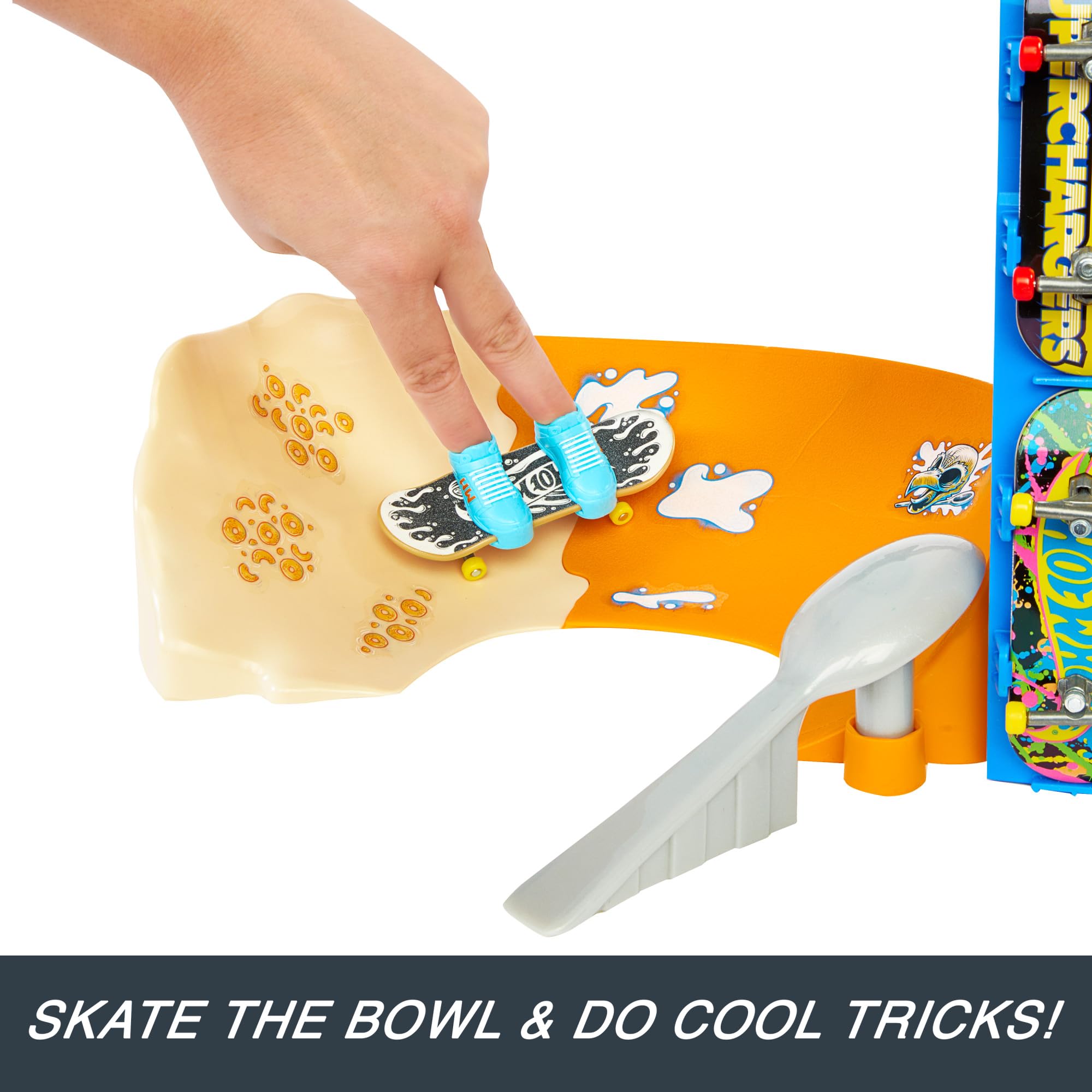 Foto 4 pulgar | Juego De Diapasones Skate Tony Hawk Cereal Bowl Hot Wheels - Venta Internacional.
