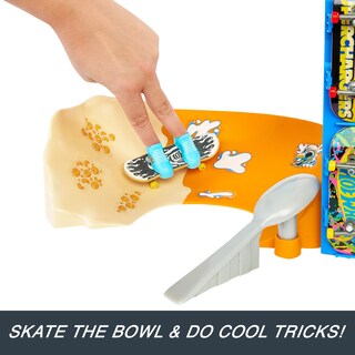 Foto 3 | Juego De Diapasones Skate Tony Hawk Cereal Bowl Hot Wheels - Venta Internacional.