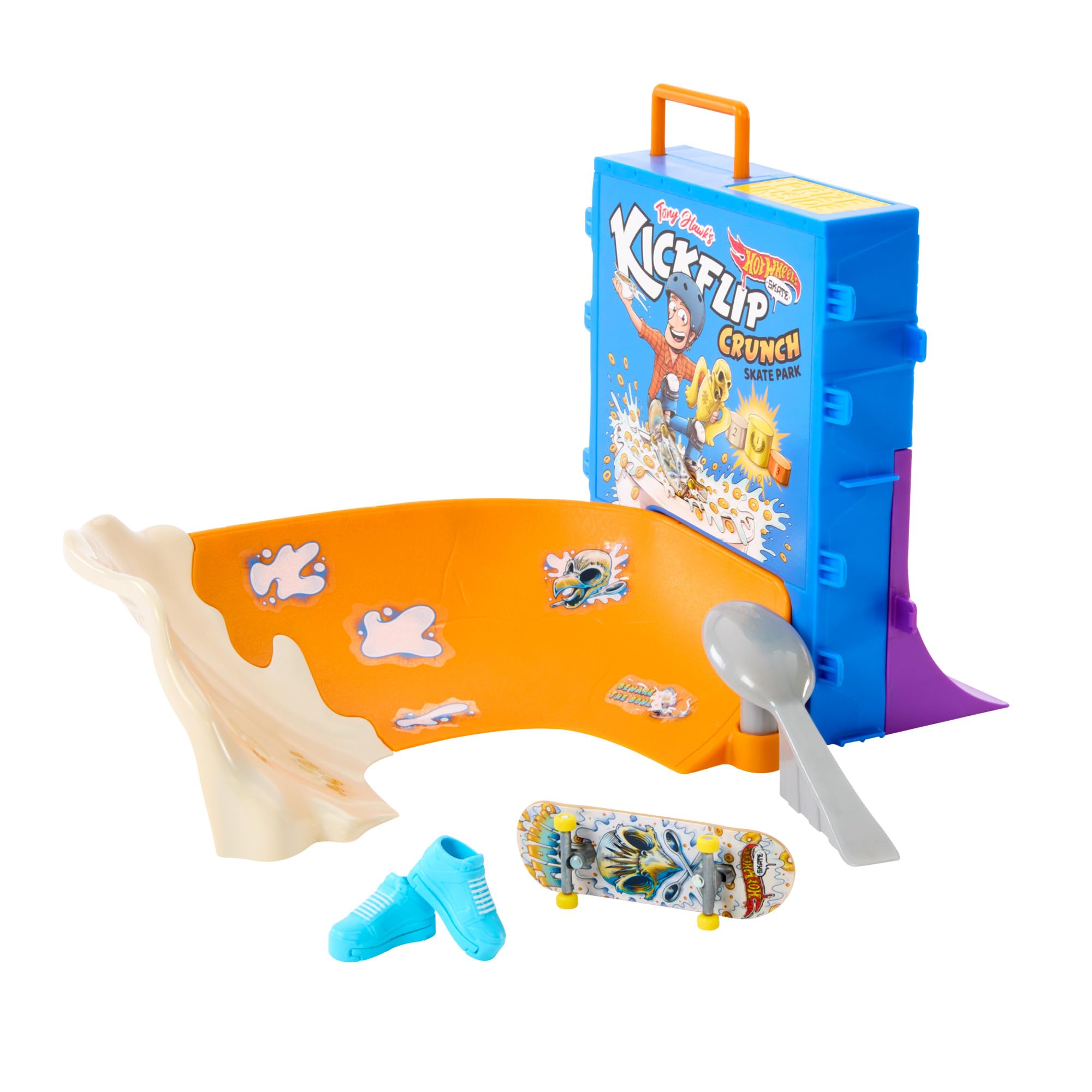 Foto 7 pulgar | Juego De Diapasones Skate Tony Hawk Cereal Bowl Hot Wheels - Venta Internacional.