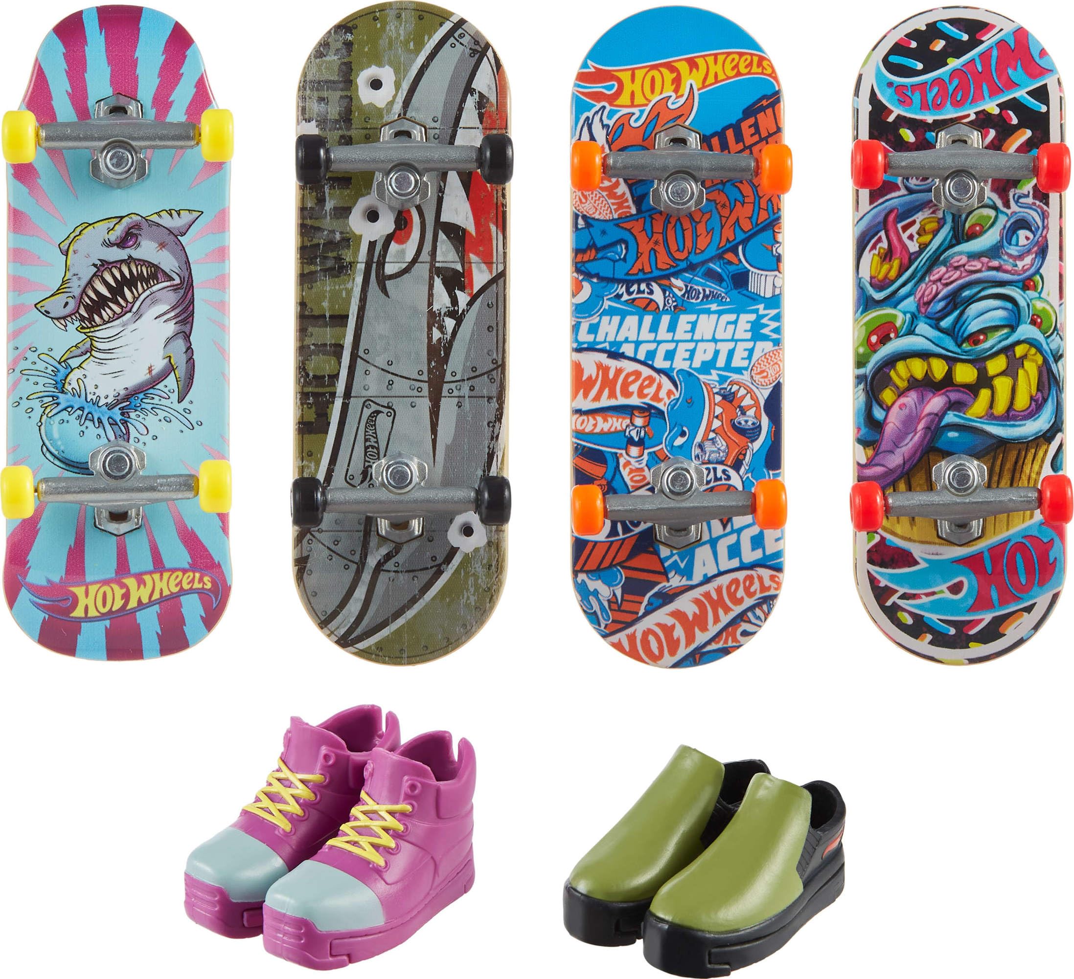 Foto 3 pulgar | Set De Skate Hot Wheels Skate Tony Hawk 4, Diapasones Y Zapatos - Venta Internacional.