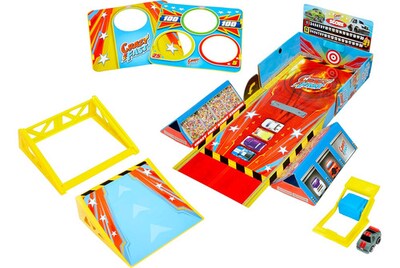 Foto 3 | Crazy Fast Pista 4 En 1 Dunk Stunt Game Set Little Tikes
