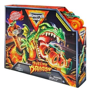 Foto 1 | Monster Jam Pista Dueling Dragon Playset Spin Master