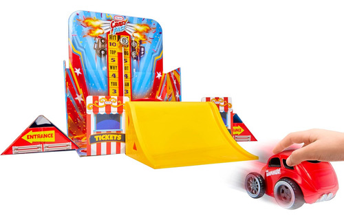 Foto 4 pulgar | Crazy Fast Pista Flip And Fly Carnival 2 En 1 Little Tikes