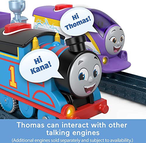 Foto 4 pulgar | Venta Internacional - Tren de Juguete Motorizado Thomas & Friends Talking Thomas Engine