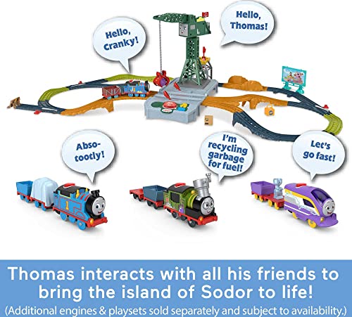 Foto 5 pulgar | Venta Internacional - Tren de Juguete Motorizado Thomas & Friends Talking Thomas Engine