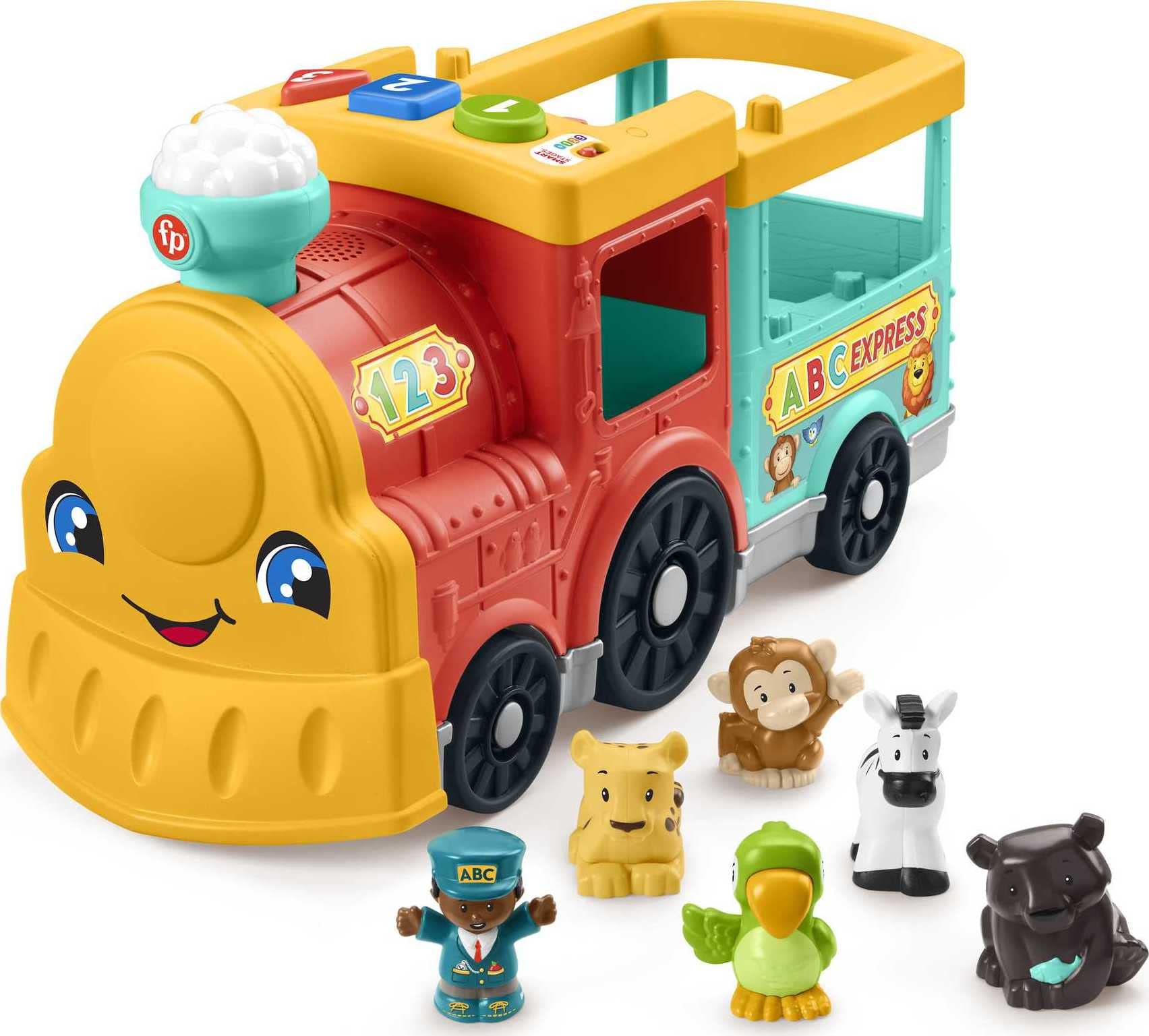 Foto 2 pulgar | Juguete Didáctico Fisher-price Little People Big Abc Animal Train - Venta Internacional.