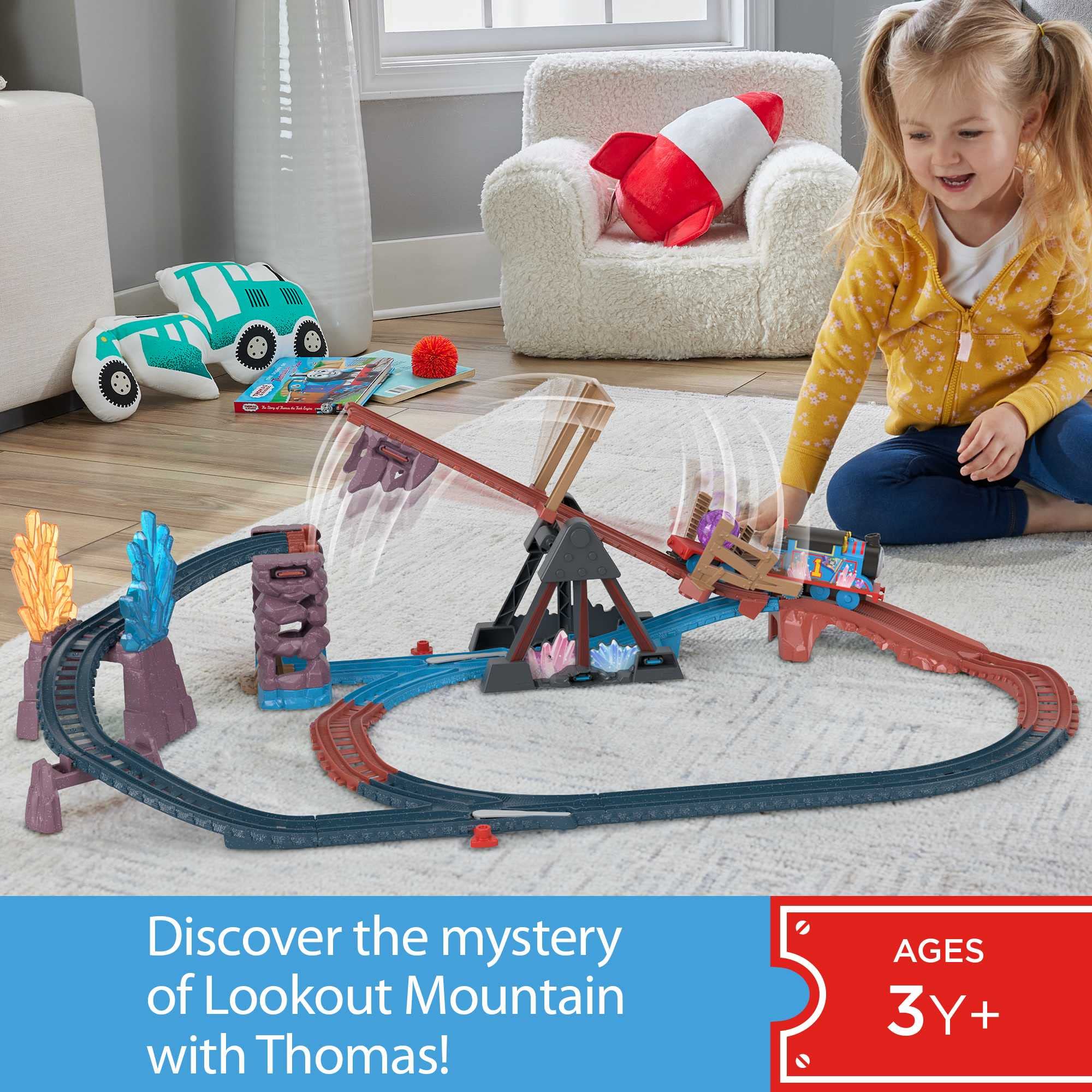 Foto 4 pulgar | Set De Tren De Juguete Fisher-price Thomas Y Sus Amigos Con T Motorizado - Venta Internacional.