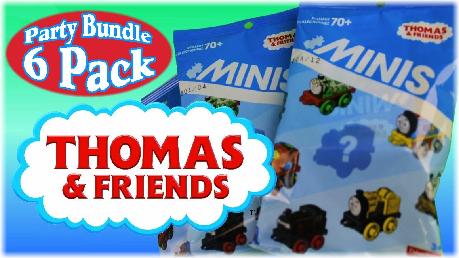 Foto 6 pulgar | Bolsas Sorpresa Thomas & Friends Minis 6 Piezas - Venta Internacional