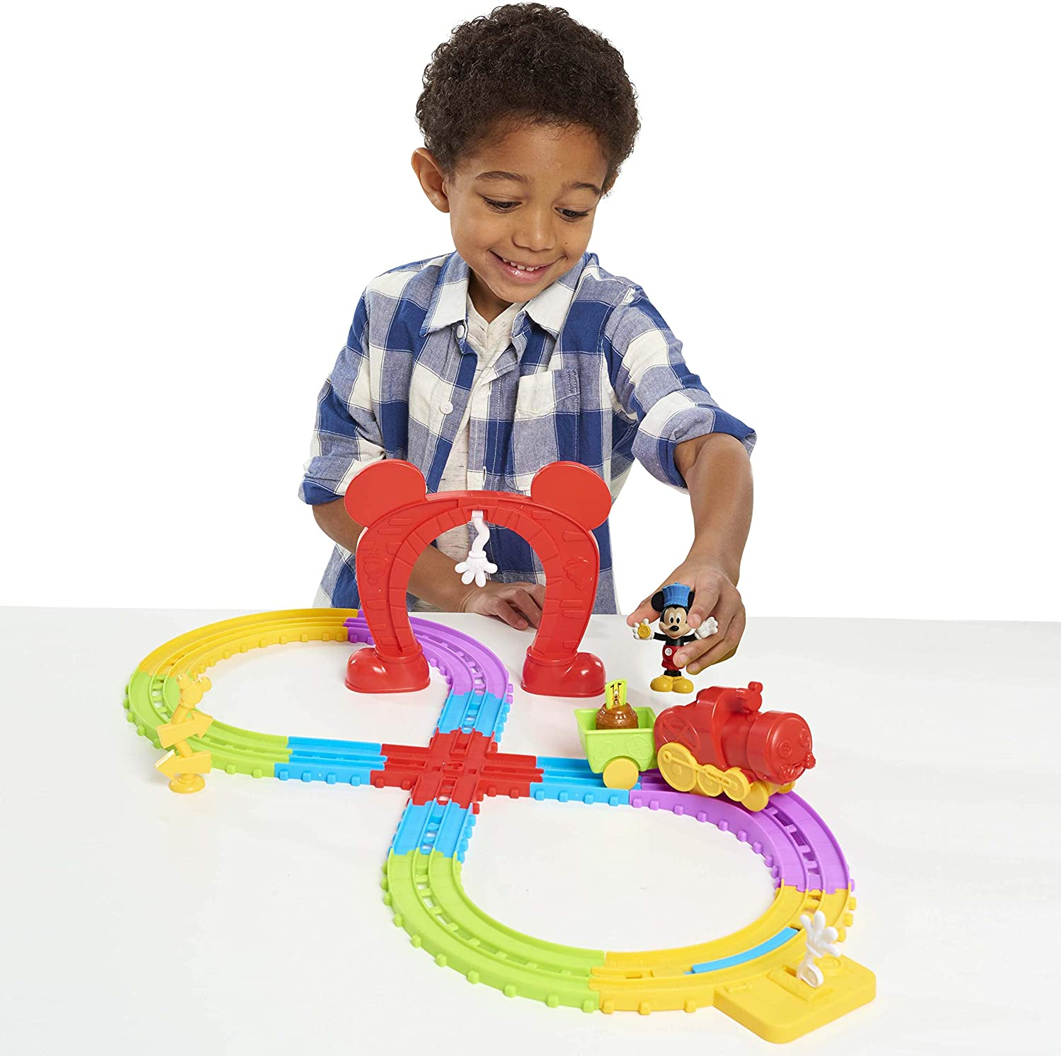 Foto 3 pulgar | Set de Tren Mickey's Musical Express de Mickey Mouse de Disney - Venta Internacional